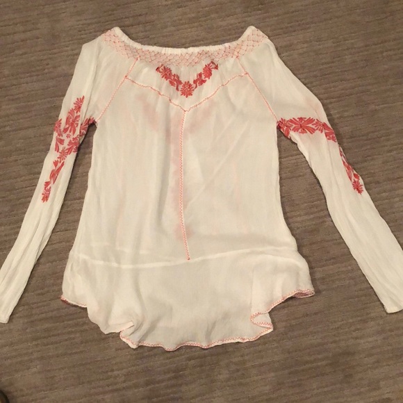 Free People embroidered tunic sz S - Picture 7 of 8